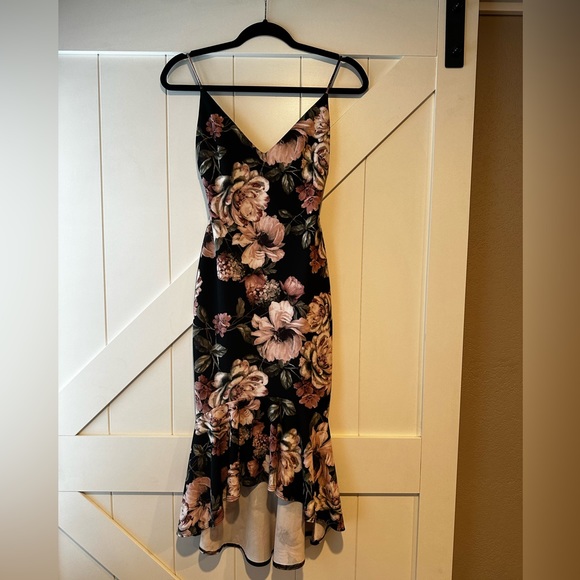 Floral high-low dress - Picture 1 of 2